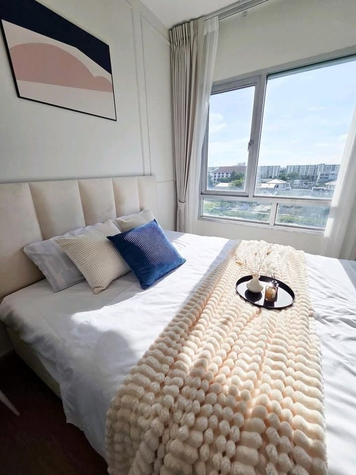 รูปห้องจริง Iris Avenue Onnuch-Suvarnabhumi 1 ห้องนอน