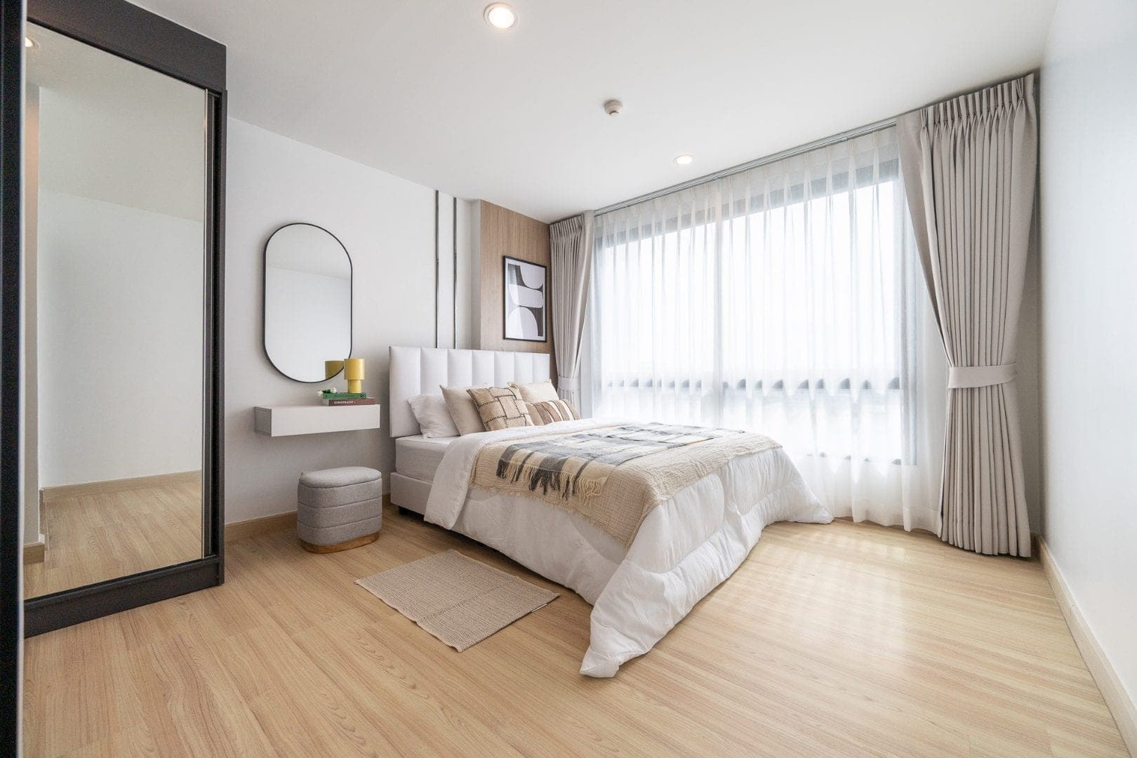 รูปห้องจริง The Niche Mono Bangna 1 ห้องนอน